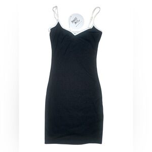 Princess Polly ‘Arabellee’ Black Mini Dress – NWT – Size US 0 / AU 4